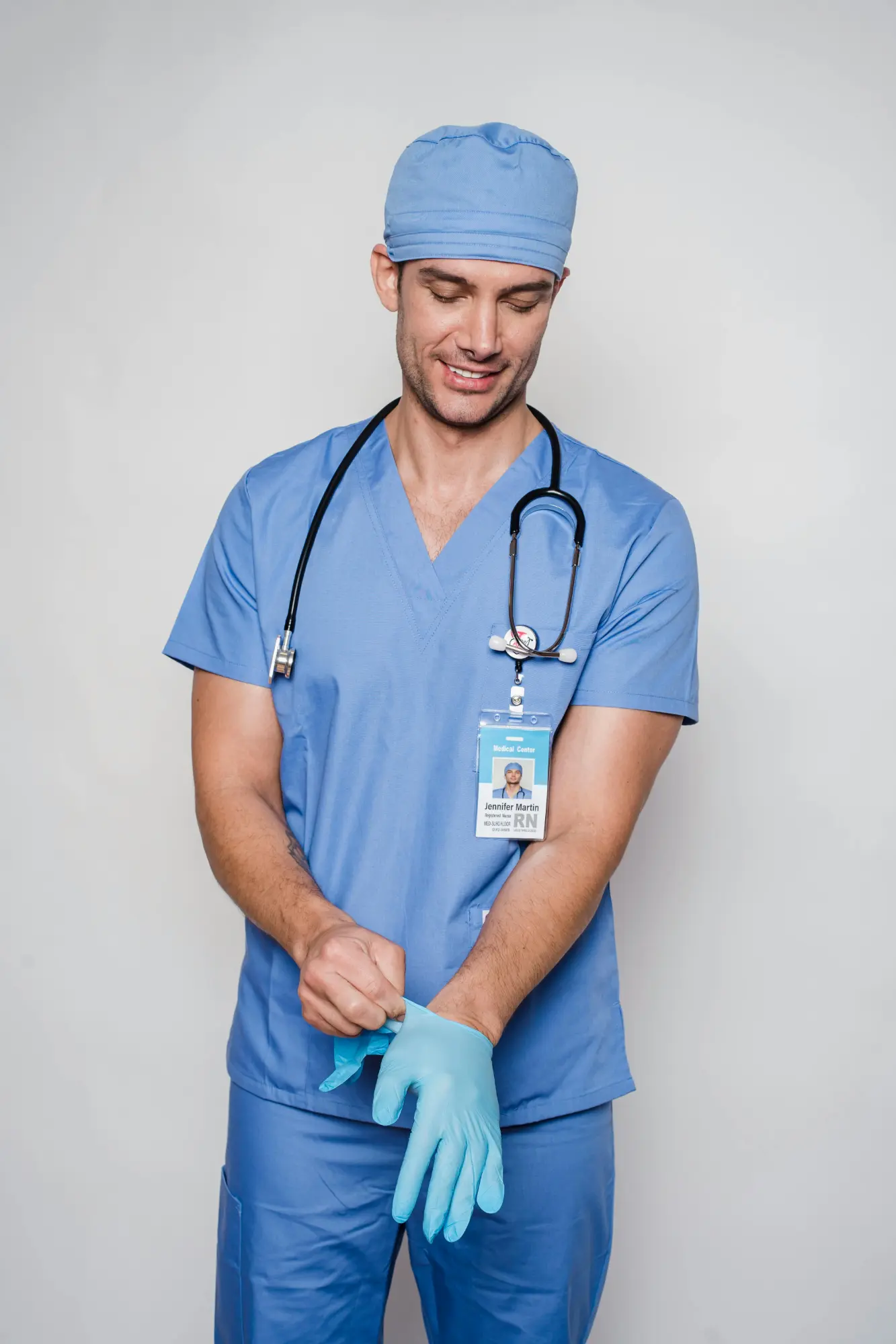 Support worker assisting with personal care planning